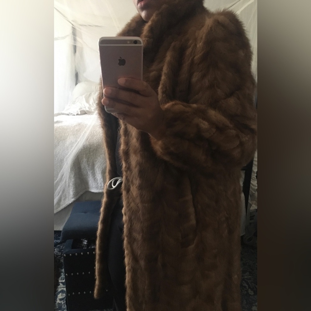 Long Mink Coat